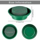thumbnail image 3 of 16Packs Floral Foam Rounds in Bowls DIY Flower Arrangement Kit Green Round Wet Flower Foam Blocks for Artificial Flower, 3 of 5