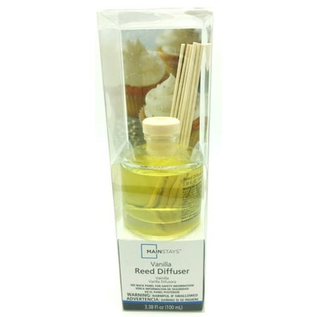 Download Shop Now For The Mainstays Vanilla Fragrance Reed Diffuser With Natural Reeds Clear Glass Bottle With Yellow Fragrance Oil 100ml Accuweather Shop