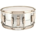 thumbnail image 3 of Ludwig Super Ludwig Chrome Brass Snare Drum With Nickel Hardware 14 x 6.5 in., 3 of 4
