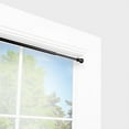 thumbnail image 3 of Lunar Fast Fit Rogers 1/2" Diameter Complete Blackout No Tools Tension Window Curtain Rod, 28-60" Adjustable Length, 3 of 5
