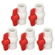 thumbnail image 4 of 5 válvulas de bola para suministro de agua, de PVC, de plástico, con interruptor de tornillo, para manguera, accesorios de conexión rápida, diámetro interior de 20 mm., 4 of 14