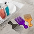 thumbnail image 6 of 1 Pc Women Durable Hair Insert Comb for Curly Thick Wavy Straight Hair Purple ABS, 6 of 6