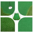 thumbnail image 6 of YUNIC 10 ft x 5 ft Golf Putting Green – 20 mm Rubber Base Golf Practice Mat for Indoor & Outdoor Professional Hitting Swing Training, 6 of 6