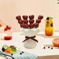 thumbnail image 1 of Elodie Fruit Fork with Holder Ceramic Storage Jar Creative Salad Forks Set for Cake Cream Jar, 1 of 8