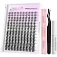 thumbnail image 1 of Kit de extensiones de pestañas VEYESBEAUTY Lash Clusters Newbie's, 1 of 6