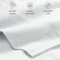 thumbnail image 6 of Bare Home Organic Flannel Sheet Set - 100% Organic Cotton - Deep Pocket - 4-Pieces - Full, White, 6 of 10