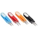 thumbnail image 1 of 4 tijeras de hilo en forma de U para manualidades, mini tijeras pequeñas de acero inoxidable, tijeras de costura portátiles con tapas para coser y tejer., 1 of 14