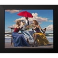thumbnail image 2 of Kelley, Paul 24x20 Black Modern Framed Museum Art Print Titled - Cafe Oceanus, 2 of 5