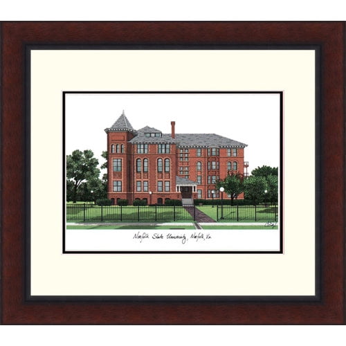 Campusimages MI984LR Oakland University Legacy Alumnus Framed Lithograph