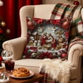 thumbnail image 4 of Luoshdecor Christmas Nativity Scene Pillow Covers, Holy Night Angel Red Throw Pillow Cases,Winter Holiday Decoration for Sofa Couch Patio 18x18in, 4 of 6