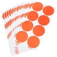 thumbnail image 4 of Miangastore Red SelfAdhesive Circle Stickers for Home Use Made of PVC Material 20 Sheets, 4 of 8
