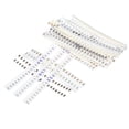 thumbnail image 1 of Labymos 720PCS 1206 SMD Capacitor Assorted Kit 36Values 20pcs 1PF to 10UF Samples Kit Electronic, 1 of 5