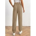 thumbnail image 3 of PRETTYGARDEN Women's Dressy Casual Pants Elastic High Waisted Work Office Corduroy Trouser Slacks with Pockets, 3 of 10