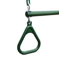 thumbnail image 4 of Set de columpios Gorilla Playsets 04-0006-G/G 18 trapecio con barra de trapecio, color verde, 4 of 4
