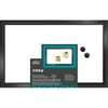 "35"" x 22"" Board Dudes Dry Erase Board, Black Frame, Magnetic"