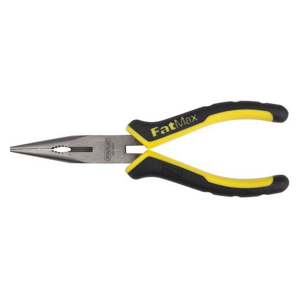 Stanley FatMax 6-3/8 in. Bent Long Nose Plier with Cutter 89-871 - The Home  Depot
