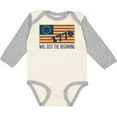 thumbnail image 3 of Inktastic Vintage US Flag Boys or Girls Long Sleeve Baby Bodysuit, 3 of 5