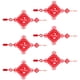 thumbnail image 3 of Colgante chino Fu, 6 piezas de nudo chino rojo, decoraciones de Año Nuevo, decoración china Fu, funcionalidad de alta precisión, 3 of 12