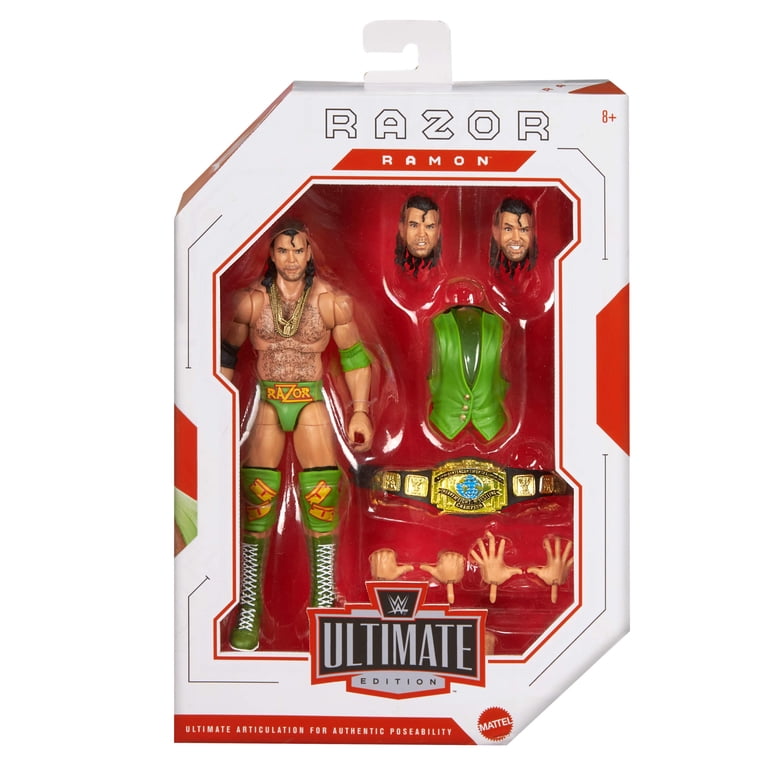 スポーツ WWE Mattel Elite Ultimate Razor Ramon WWE, Ultimate Edition Action Figure, Razor Ramon, 6-inch