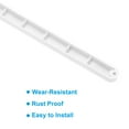 thumbnail image 4 of Unique Bargains 7 Inch Drawer Slides Plastic Guide Rails Side Mounted Rails with Mounting Screws, White 2 Pcs, 4 of 6