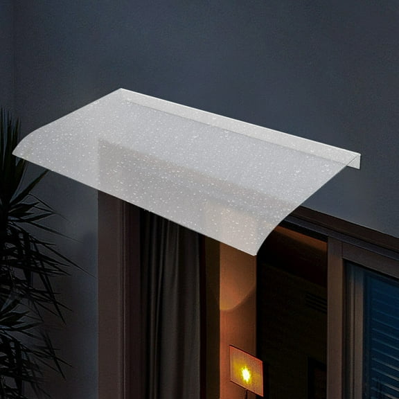 100*44.5cm Waterproof Shade Awning Outdoor Garden Pool Sun Canopy Shelter Cover