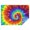 Colorful Tie Dye, variant on Colorful Tie Dye Pattern Rectangle Tablecloth 60"x84",Waterproof Polyester Rectangle Table Cloth, Wipeable Spillproof Polyester Tablecloth for Dining, Camping, Indoor and Outdoor