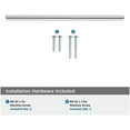 thumbnail image 3 of Amerock Bar Pulls 7-9/16 inch (192mm) Center-to-Center Stainless Steel Cabinet Pull, 3 of 7