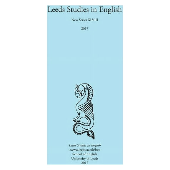Leeds Studies in English 2017 (Paperback)