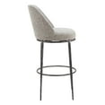 thumbnail image 2 of Nordhavn Swivel Barstool Gray, 2 of 6