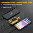 thumbnail image 4 of iMounTEK 20000mAh Power Bank Mini Phone Charger with 3 Inbuilt Cables 4 Light Modes Digital Display Handle, 4 of 8