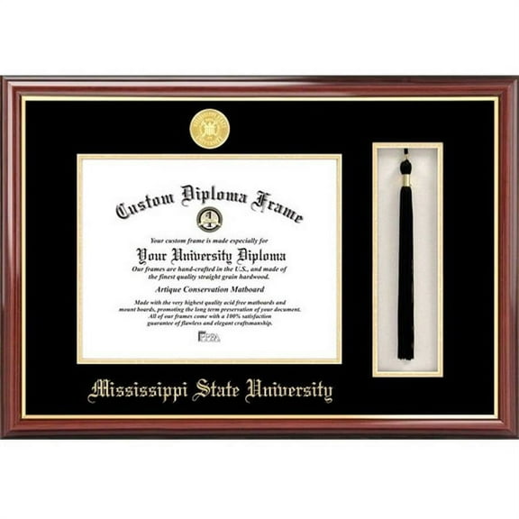 Mississippi State 8.5" x 11" Tassel Box and Diploma Frame