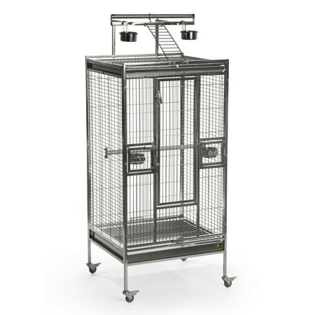 UPC: 0048081034538 | Prevue Pet Products Medium Stainless Steel Playtop Bird Cage 3453