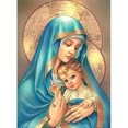 thumbnail image 2 of Cuadros Decorativos 5D bricolaje completo taladro diamante pintura mamá niños Cruz puntada costura Kit ornamento, 2 of 8