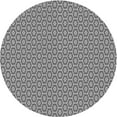 thumbnail image 1 of Ahgly Tapis Rond Lavable en Machine Intérieur Transitionnel Gris Nuage Gris, 3 Pieds Rond, 1 of 7