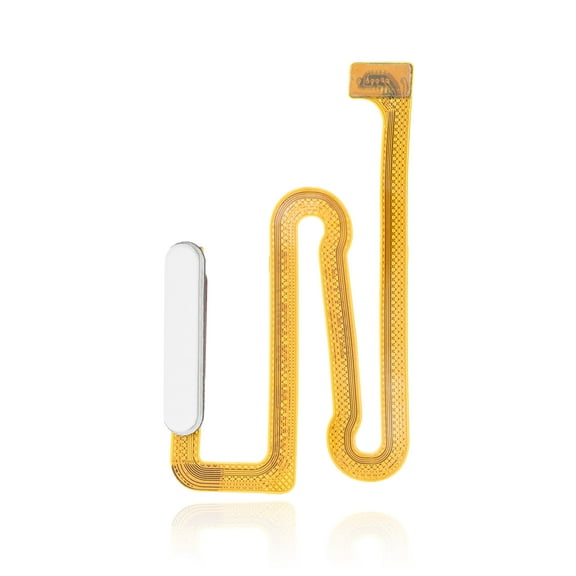 Replacement Fingerprint Reader With Flex Cable Compatible For Samsung Galaxy A12 (A125 / 2020) (White)