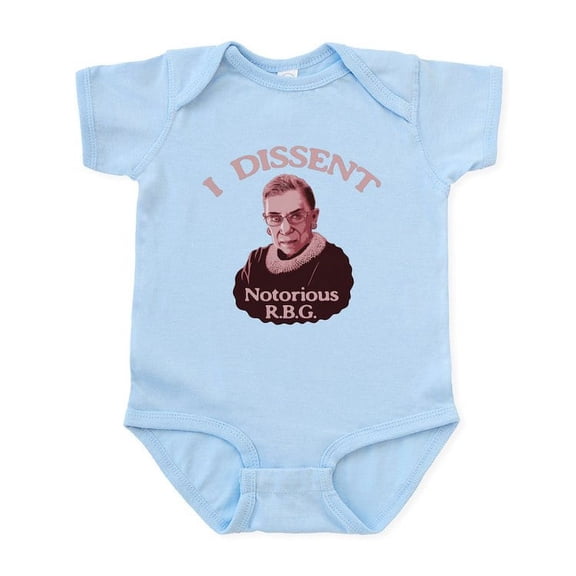 CafePress - Notorious RBG P Infant Bodysuit - Baby Light Bodysuit, Size Newborn - 24 Months