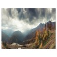 thumbnail image 2 of Caucasus Mountains White Panorama - Landscape Artwork Canvas, 2 of 3