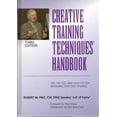 thumbnail image 1 of Pre-Owned Creative Training Techniques Handbook: Tips, Tactics, and How-To's for Delivering Effective Training (Hardcover) 0874257239 9780874257236, 1 of 1