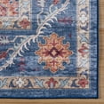 thumbnail image 5 of Crystal Print Cullen Traditional Oriental Blue Washable Indoor Area Rug, 9x13, 5 of 8