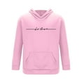 thumbnail image 5 of ibiyuan Men Outfits 2 Piece Fashion Casual Autumn Winter Casual Outfits Sweatsuit Pullover Tops and Pants Vacation Sets,Pink, 5 of 5