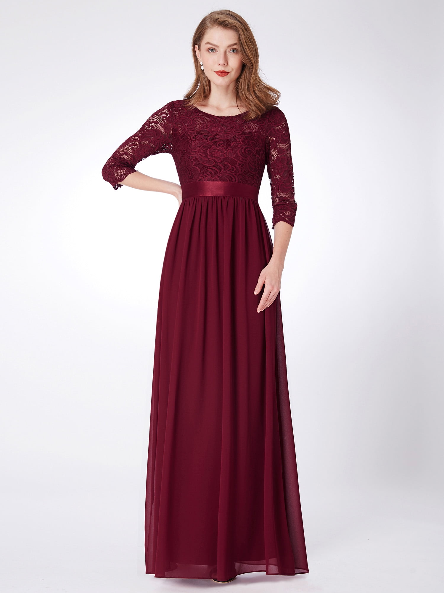 maroon dresses for women