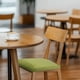 thumbnail image 4 of Juego de 2 fundas de silla para sillas de comedor, fundas de asiento de silla elásticas lavables, protector de cojín para comedor, hotel, cocina, banquete, blanco, 4 of 6