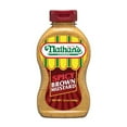 thumbnail image 2 of Nathan's Spicy Brown Mustard, 12 oz Squeeze Bottle, 6 Pack, 2 of 5