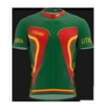 thumbnail image 3 of Lithuania Full Zipper Bike Short Sleeve Cycling Jersey  for Women - Size 3XL, 3 of 4