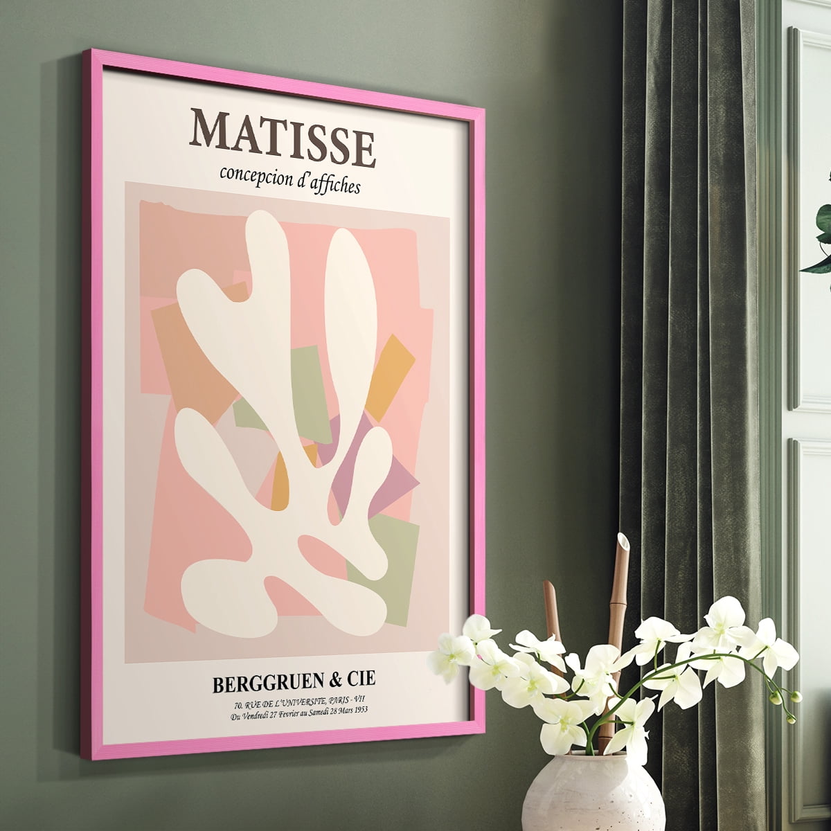 Matisse LV Framed Print - Solid Wood