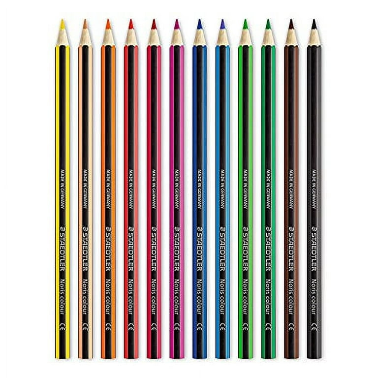 Staedtler Colored Pencils Noris Color 12 Colors Oil Based 1 Set 185 C12PB