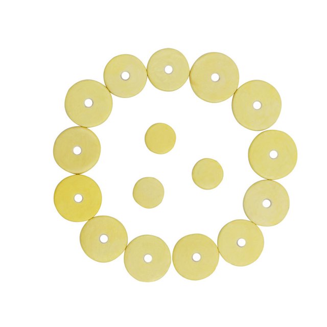 Wosthever Almohadilla de flauta profesional de 16 Uds., a prueba de golpes, impermeable, almohadillas para llaves de clarinete, cómodo cojín de Accesorios para instrumentos musicales