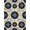 Blue, Pattern 4, variant on ODIKA 2x3 Machine Washable Non-Slip Area Rug, Macrame Black High Traffic Rug, Black, 1145869