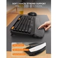 thumbnail image 3 of Combinación de teclado y ratón inalámbricos SABLUTE Ergonomic, 3 of 9