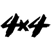 UPC 031219044448 product image for Trimbrite T4444 4 X 4 Decal Black | upcitemdb.com